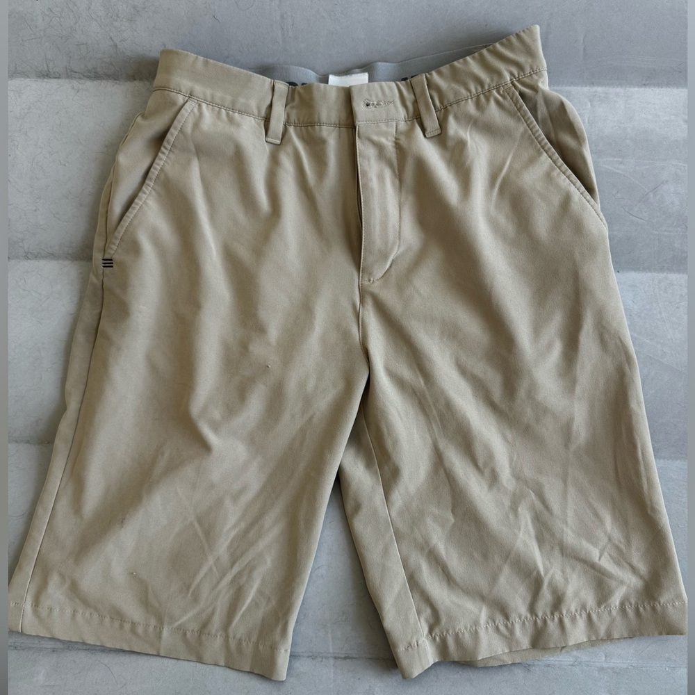 adidas Men's Beige Golf Shorts
